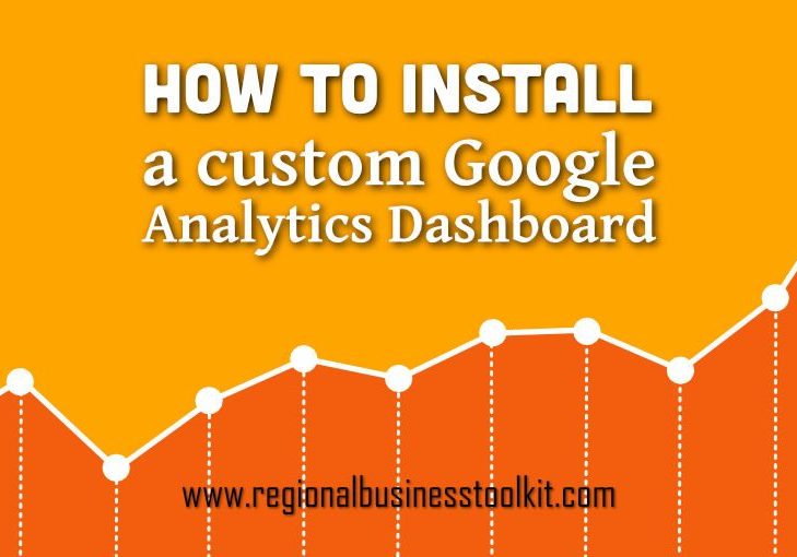 How to install a custom google analytics dashboard