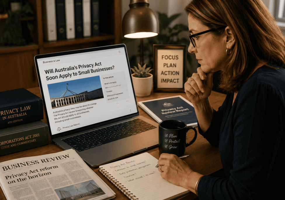 RBT Will Privacy Act apply to small business